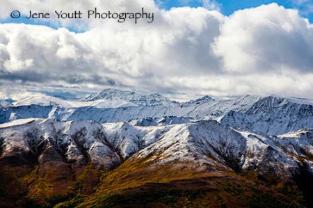 Mt. Mckinley snowy mountain landscape
