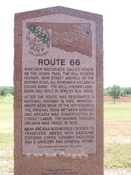 RT 66 Historic marker