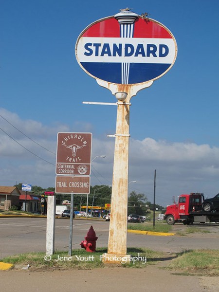 Standard oil sign