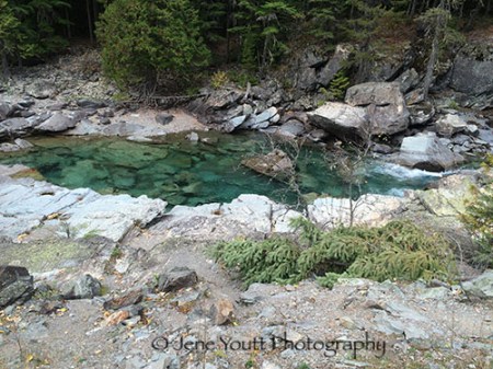 Clear mountain stream